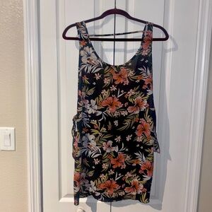 Like New, Xhilaration Floral multi colored Bathing suite Coverup in a Women’s M.